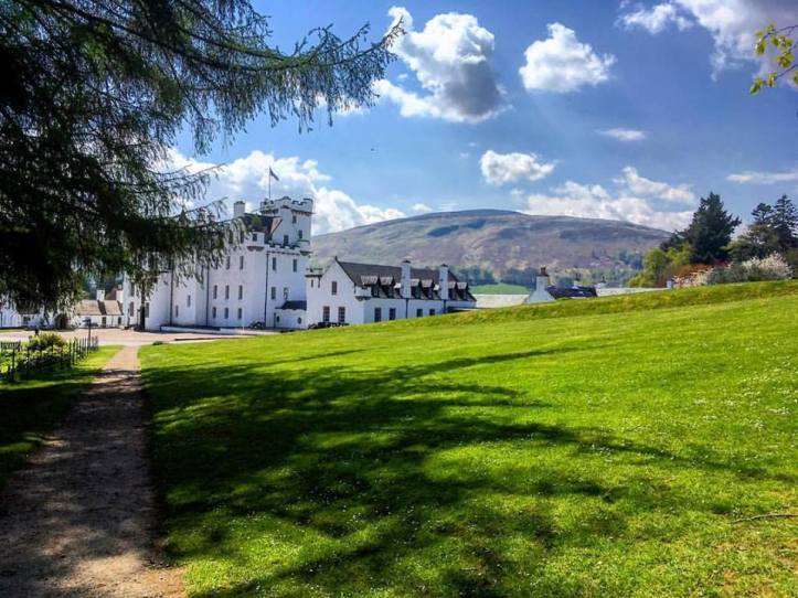 Blair Castle. The Cairngorm region is a great place for a staycation. Lots of family fun to do including walking, biking and horse riding.